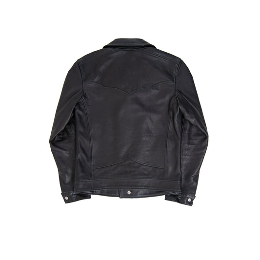 WESTERN BIKER LEATHER JACKET
