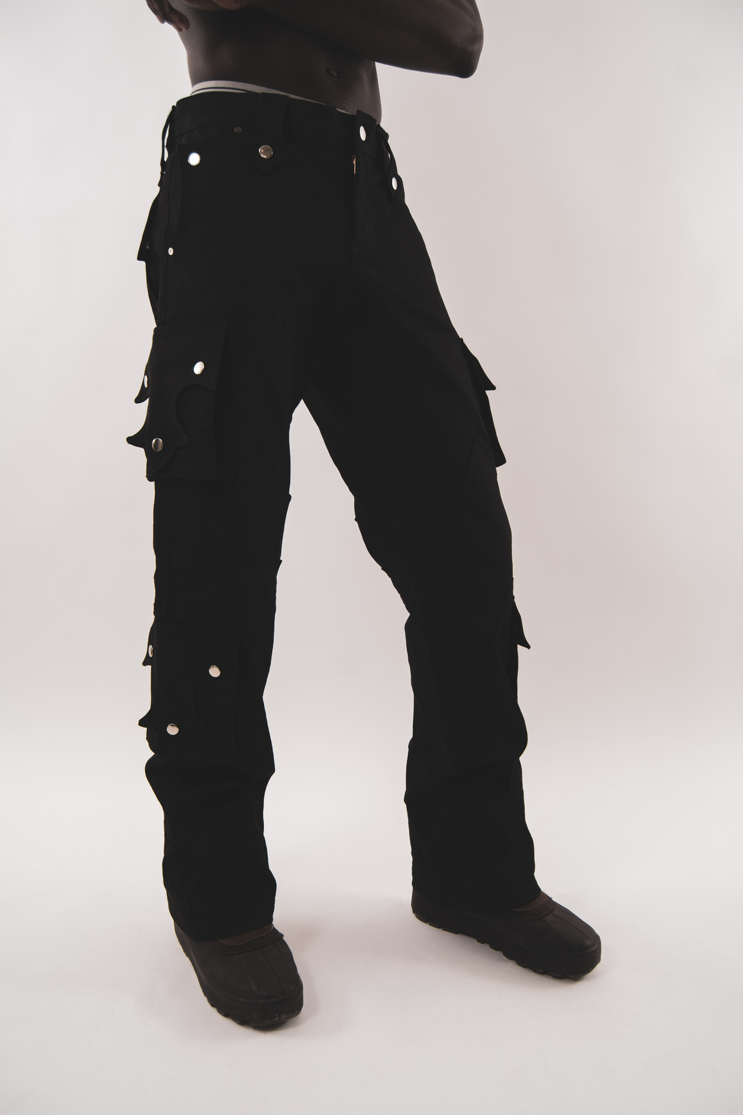 Fleur Denim Cargos