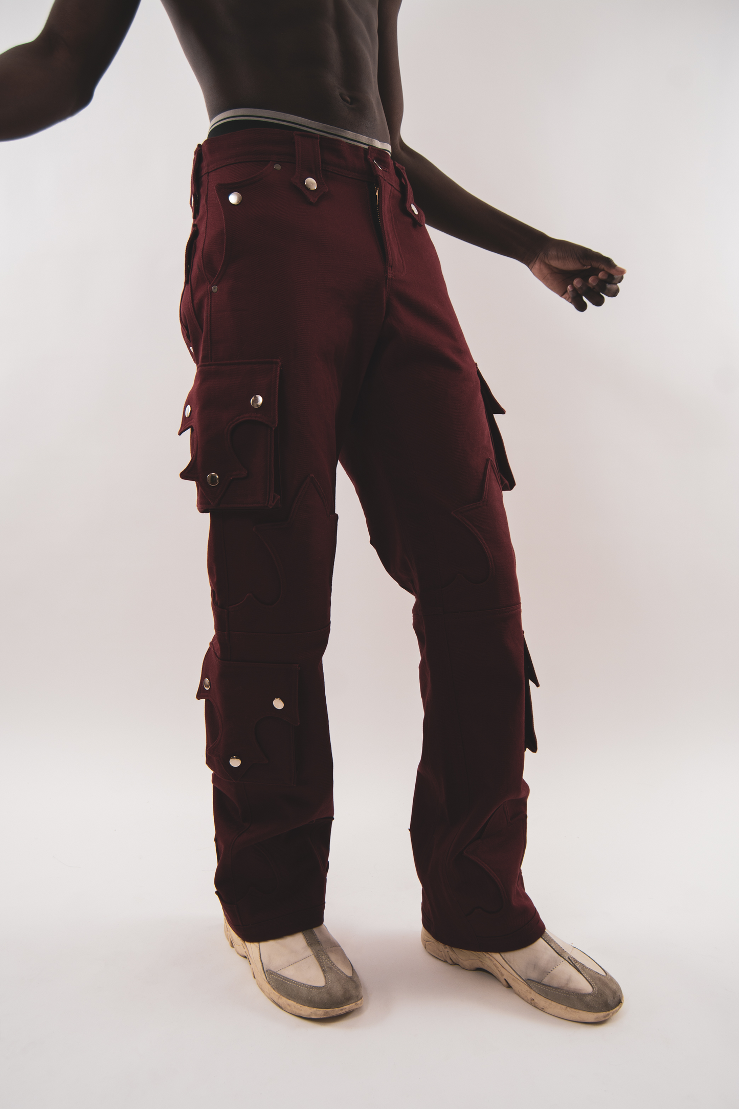 Fleur Denim Cargos
