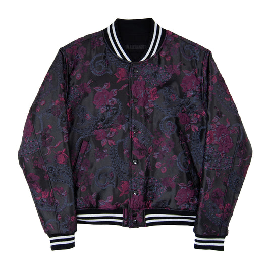 Brocade Bomber Jacket