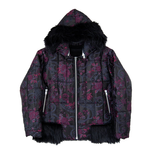 Quilted Brocade Jacket