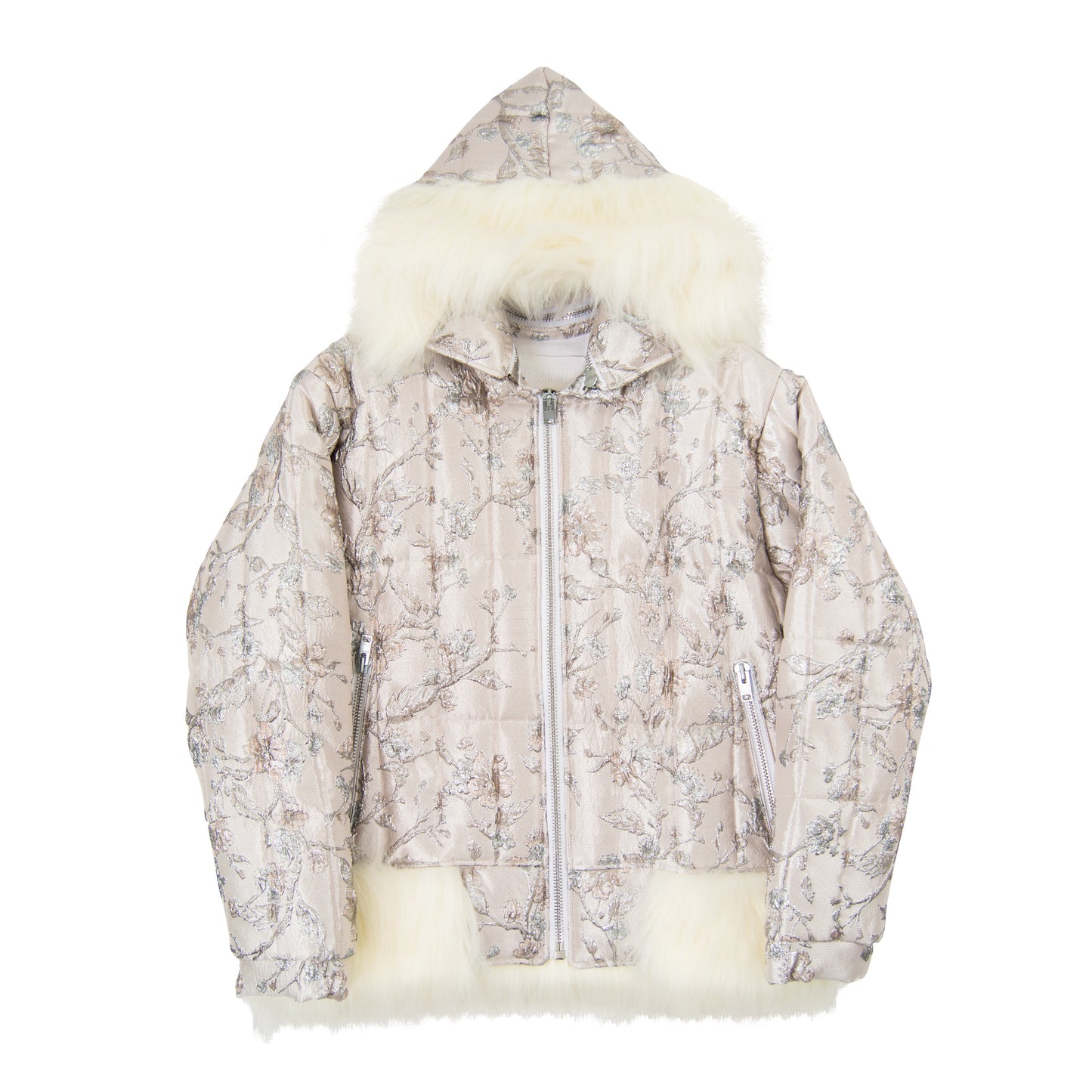 Quilted Brocade Jacket