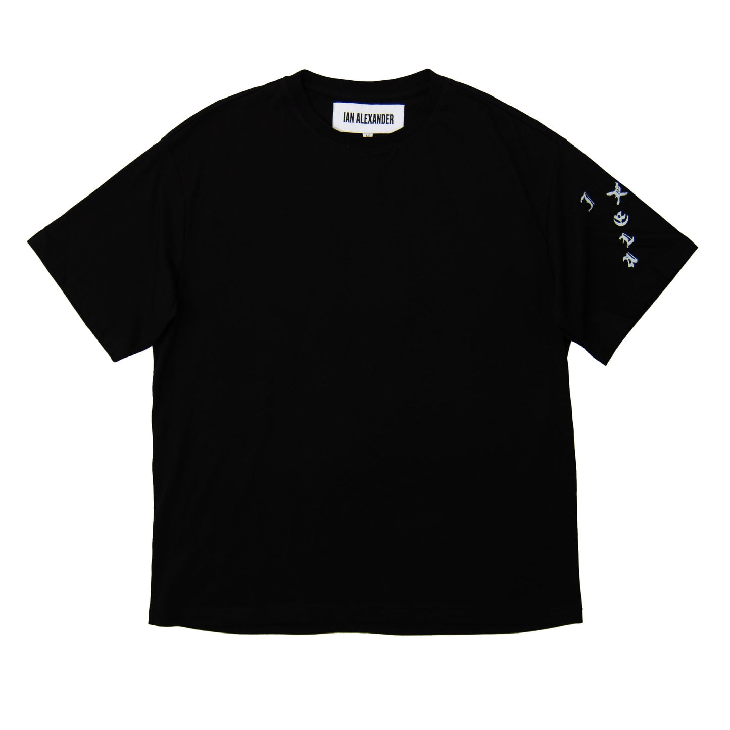 BLACK LOGO TEE