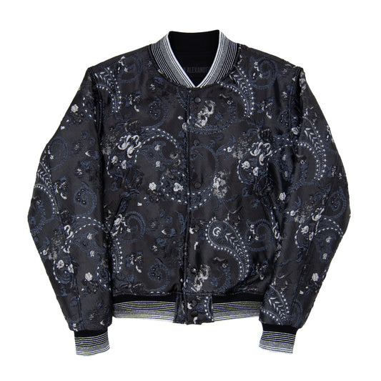 Brocade Bomber Jacket
