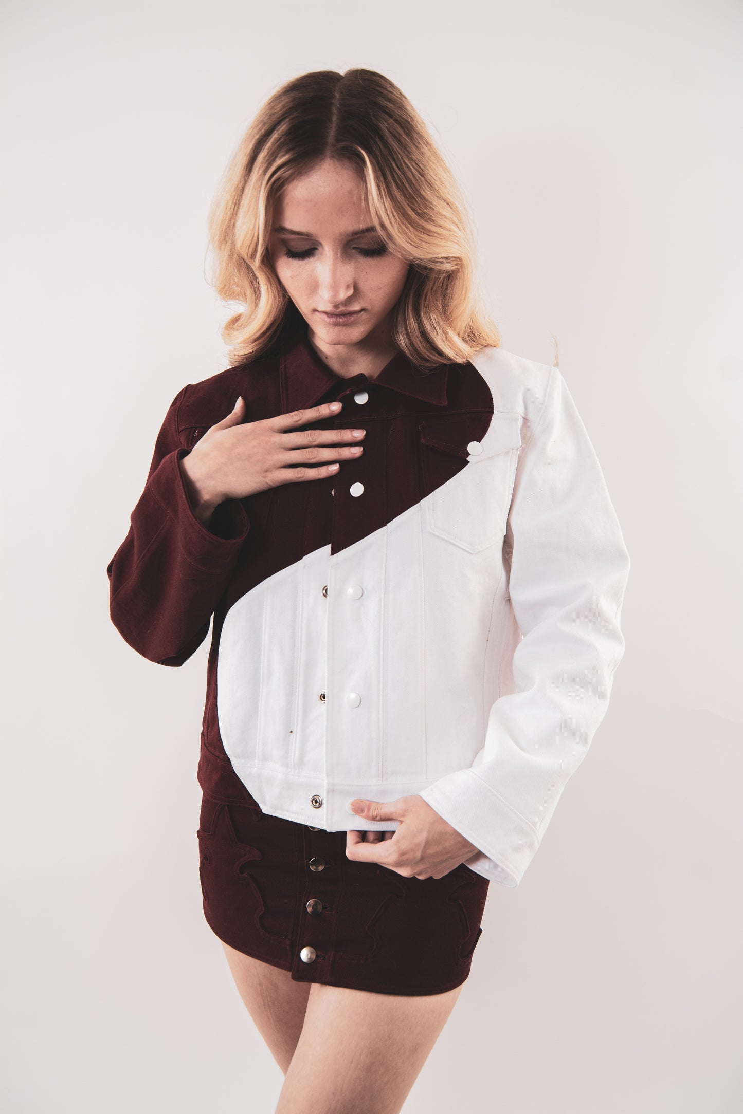Split Denim Jacket