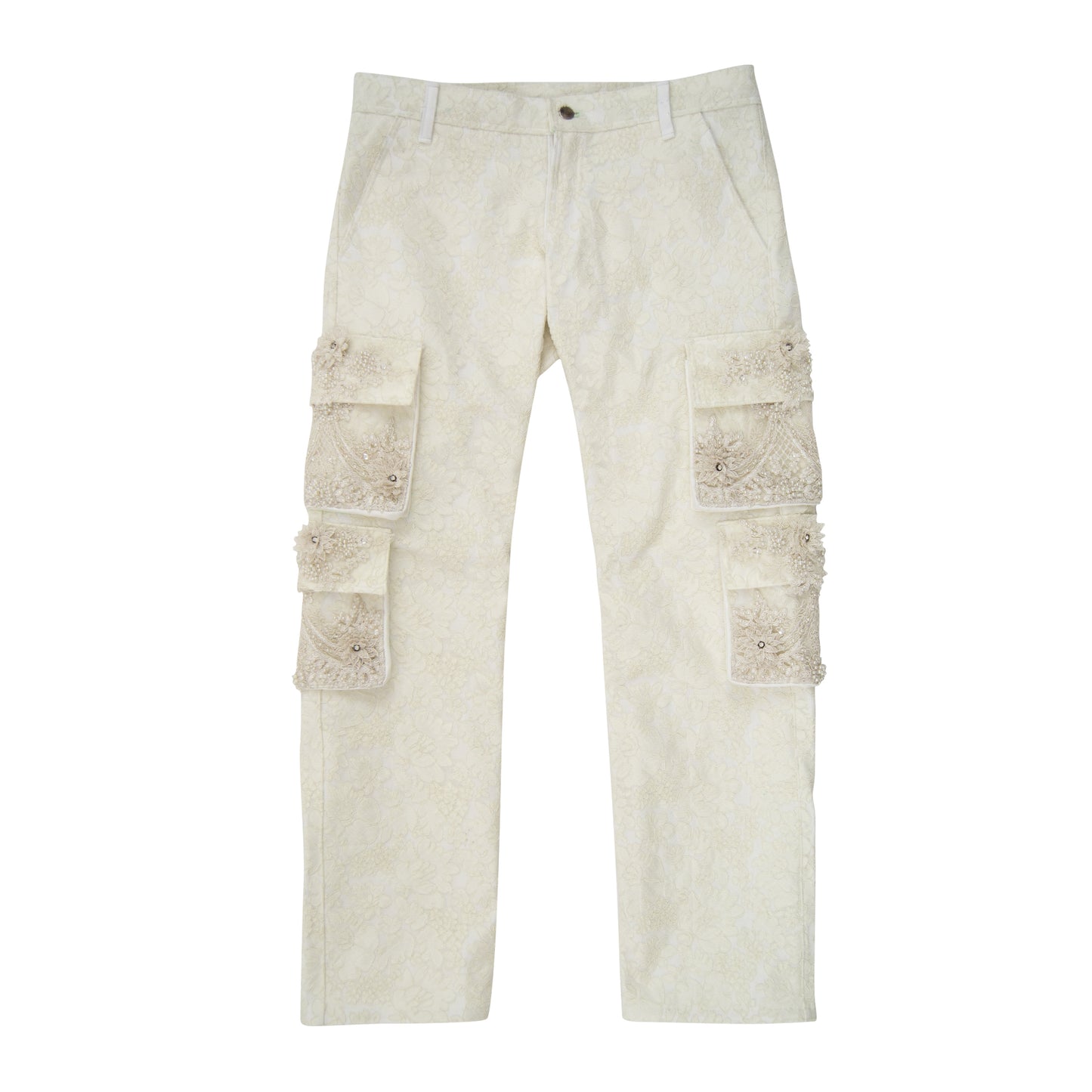 Embellished Denim Jeans
