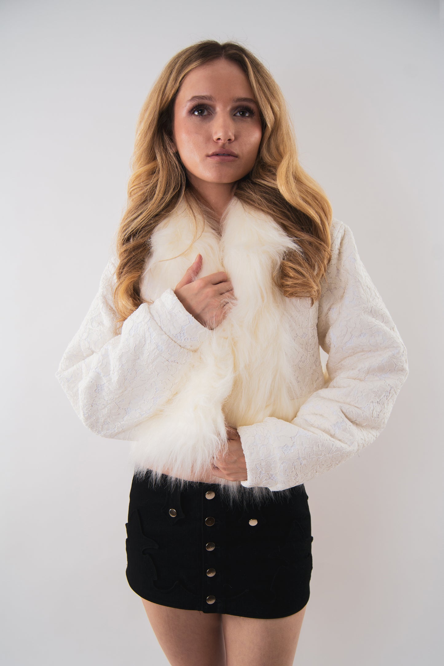 Quilted Shawl Jacket