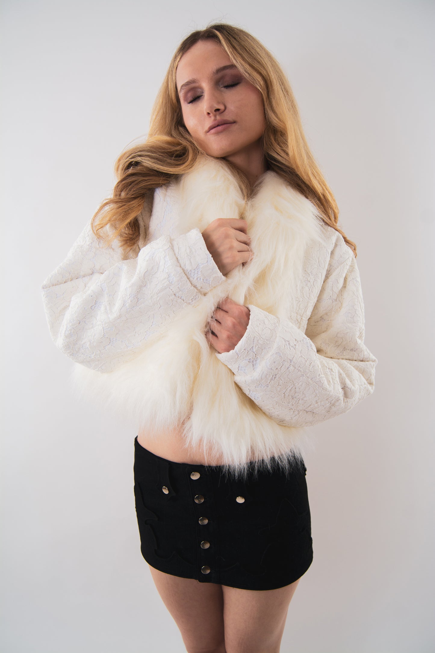 Quilted Shawl Jacket