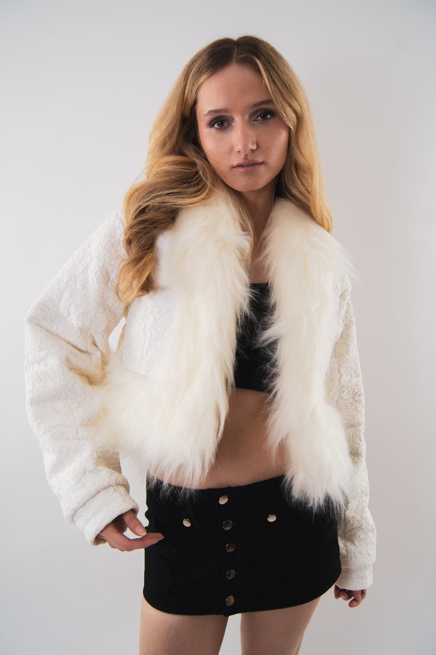 Quilted Shawl Jacket