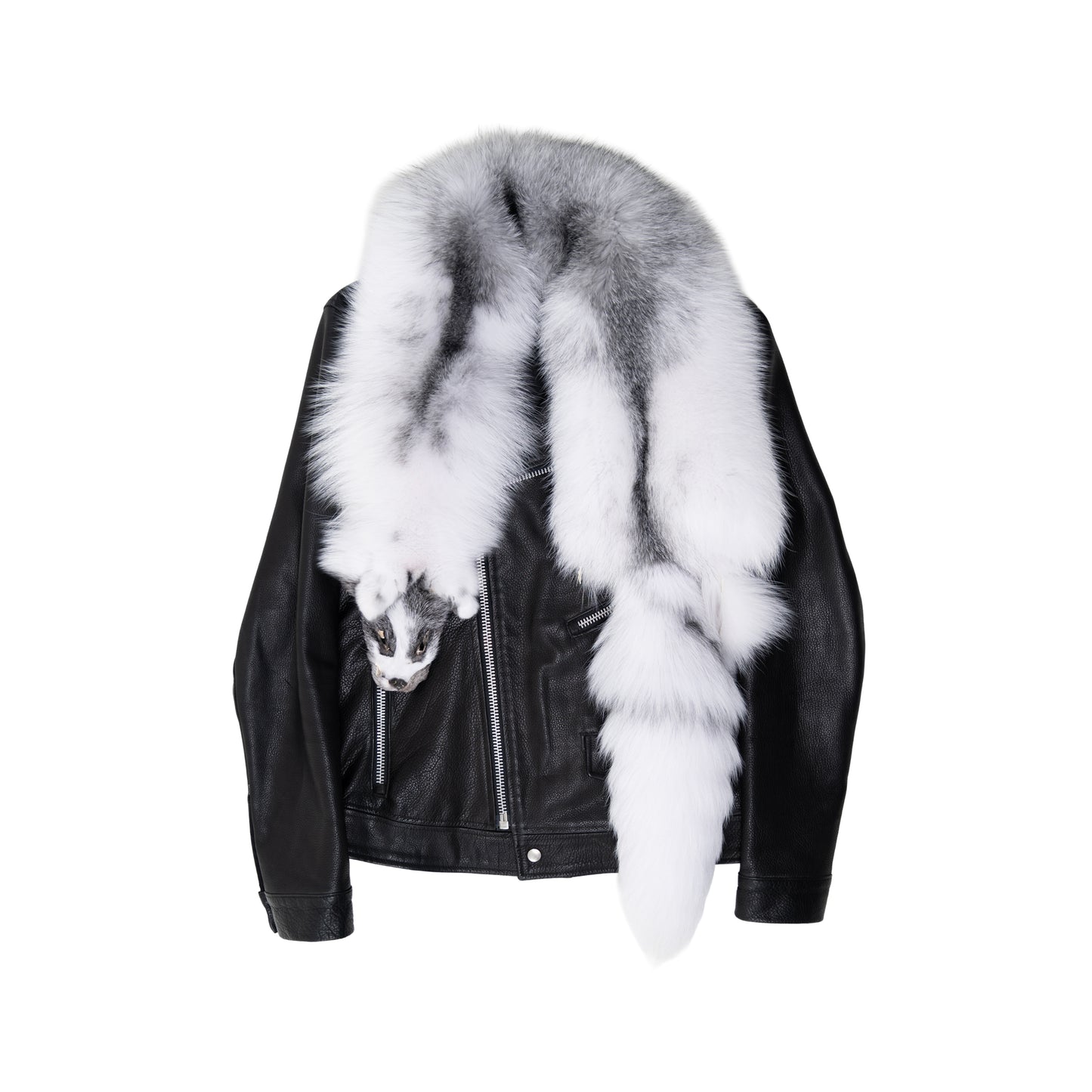 SNOWFALL BIKER JACKET