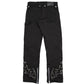 STUDDED DOUBLE KNEE DENIM