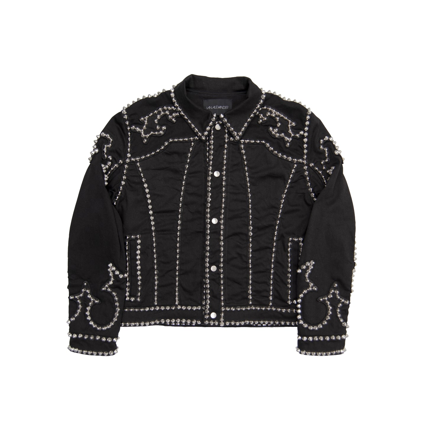 STUDDED DENIM JACKET