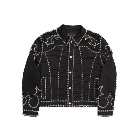 STUDDED DENIM JACKET